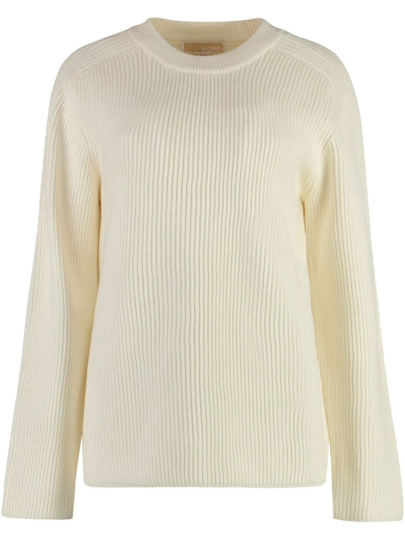 wool crew-neck sweater 1