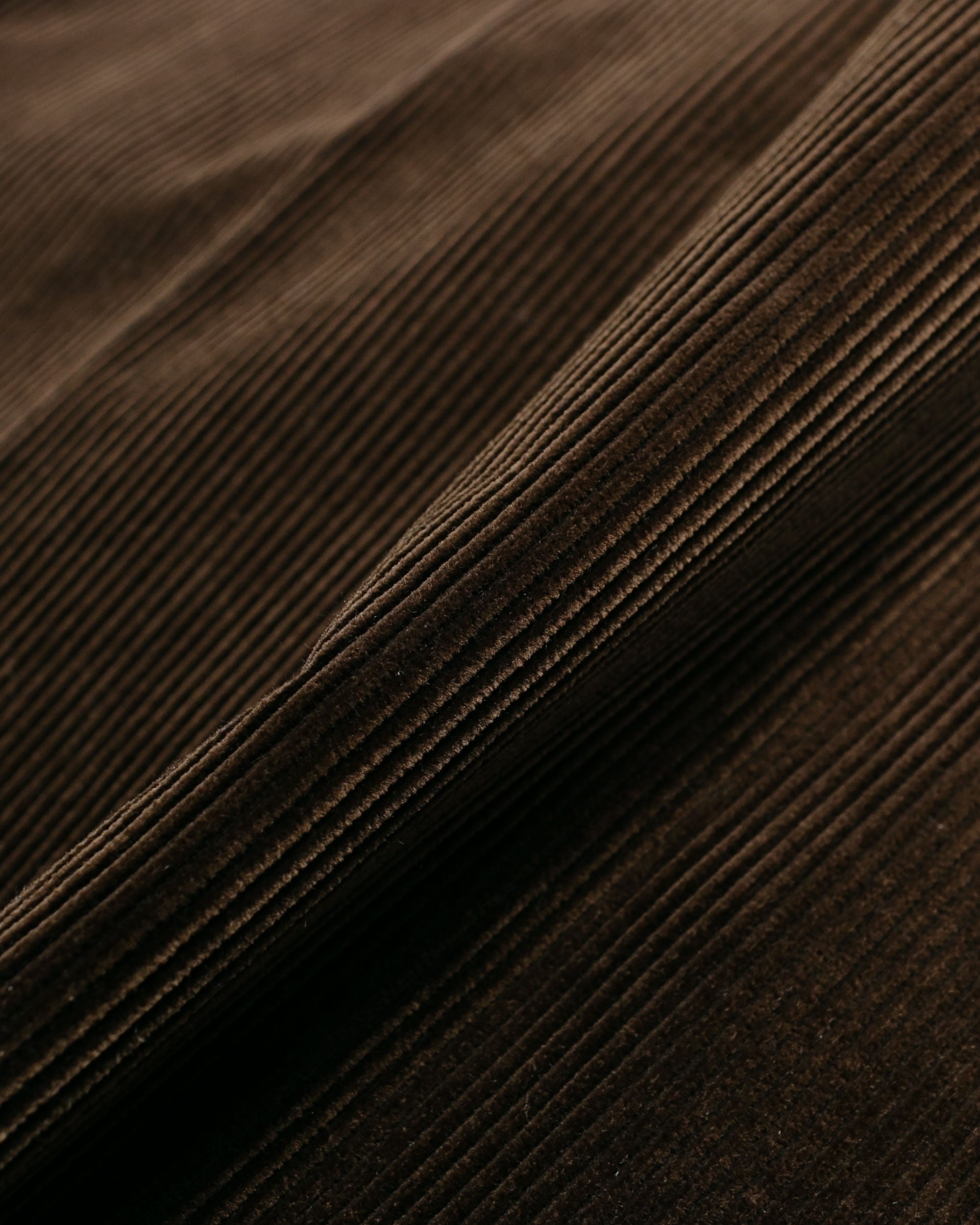 Ivy Trousers Ankle-Cut Corduroy Dark Brown - 5