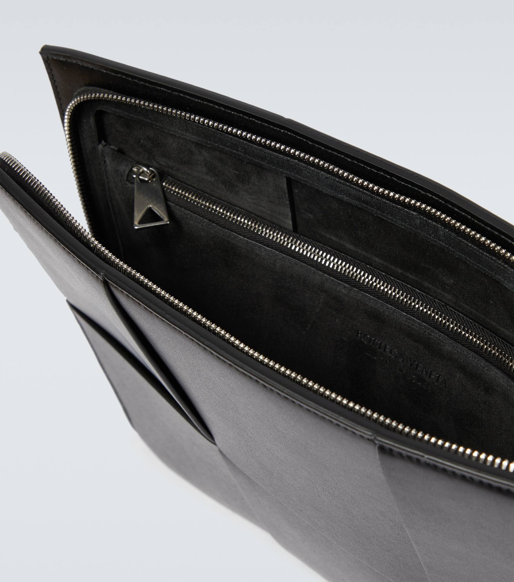 Arco Intreccio leather portfolio bag - 4