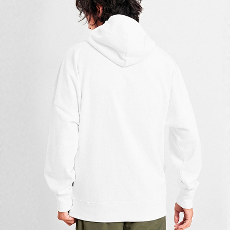 Vans Unisex Oversize Logo Printing Hoodi White VN0A4ML7WHT - 4