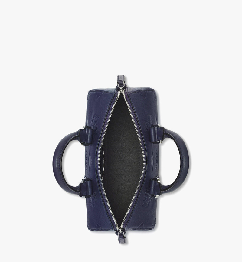 Aren Boston Bag in Maxi Monogram Leather 3