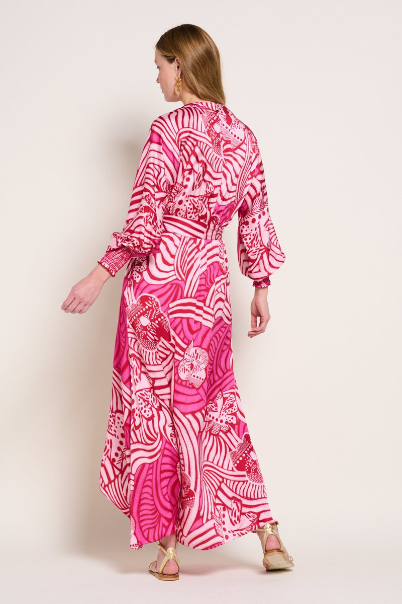 Long Dress Kristen - Pink Japonism 3