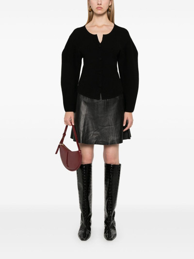 BY MALENE BIRGER Naommi leather mini skirt outlook