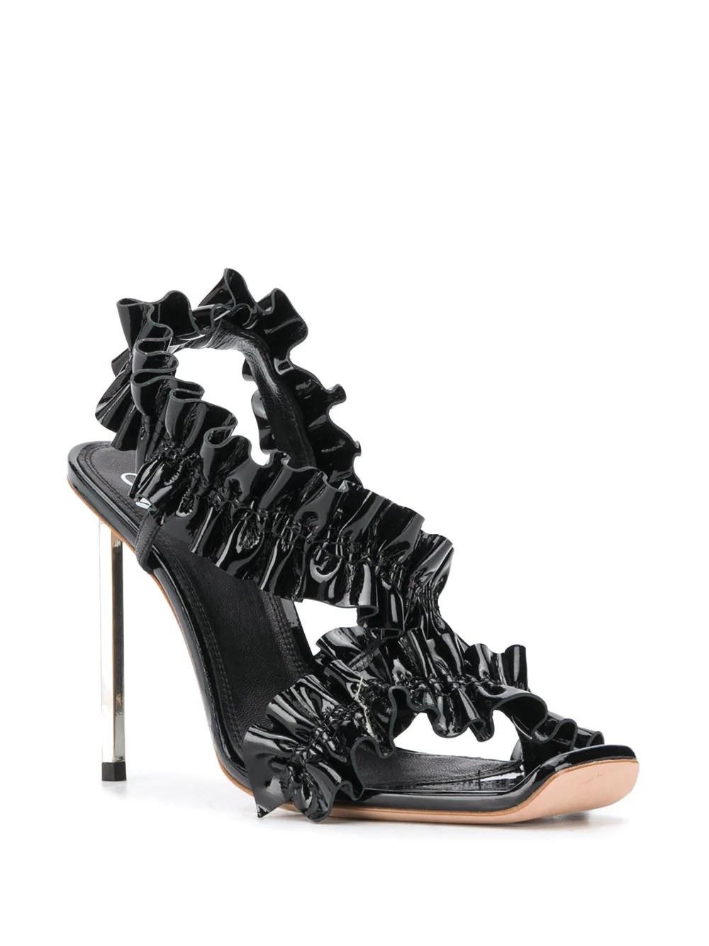 Allen ruffle sandals - 2