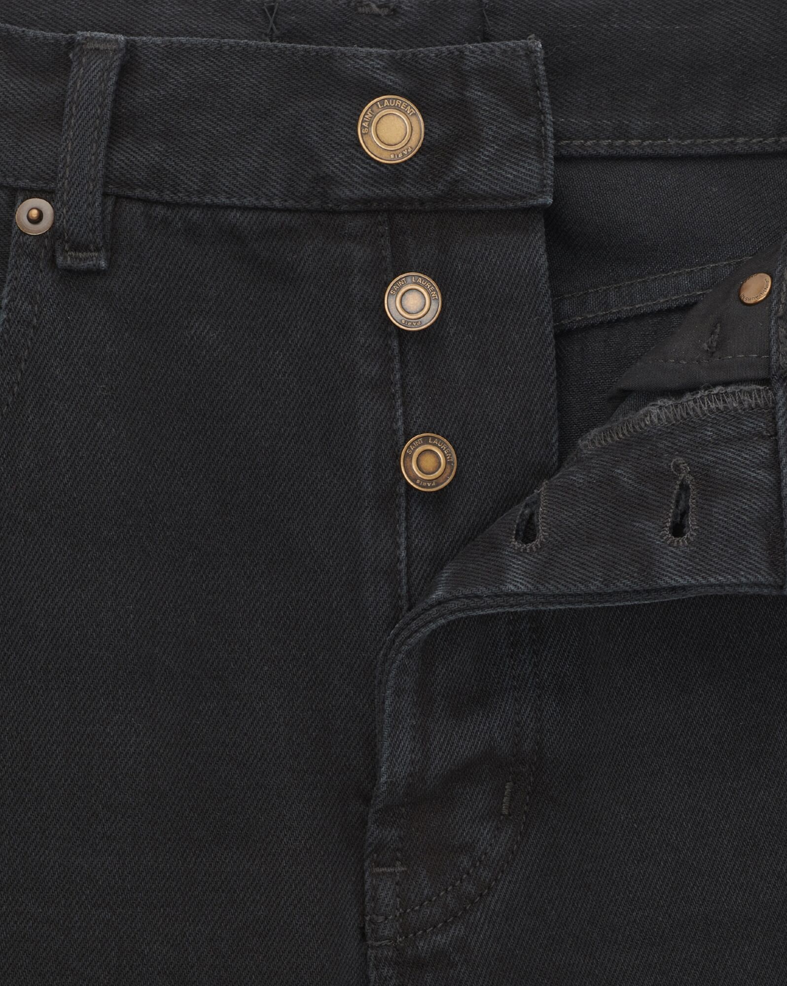 long extreme baggy jeans in carbon black denim - 4