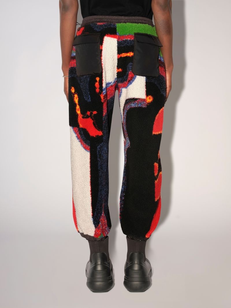 TEDDY JACQUARD SWEATPANTS - 4