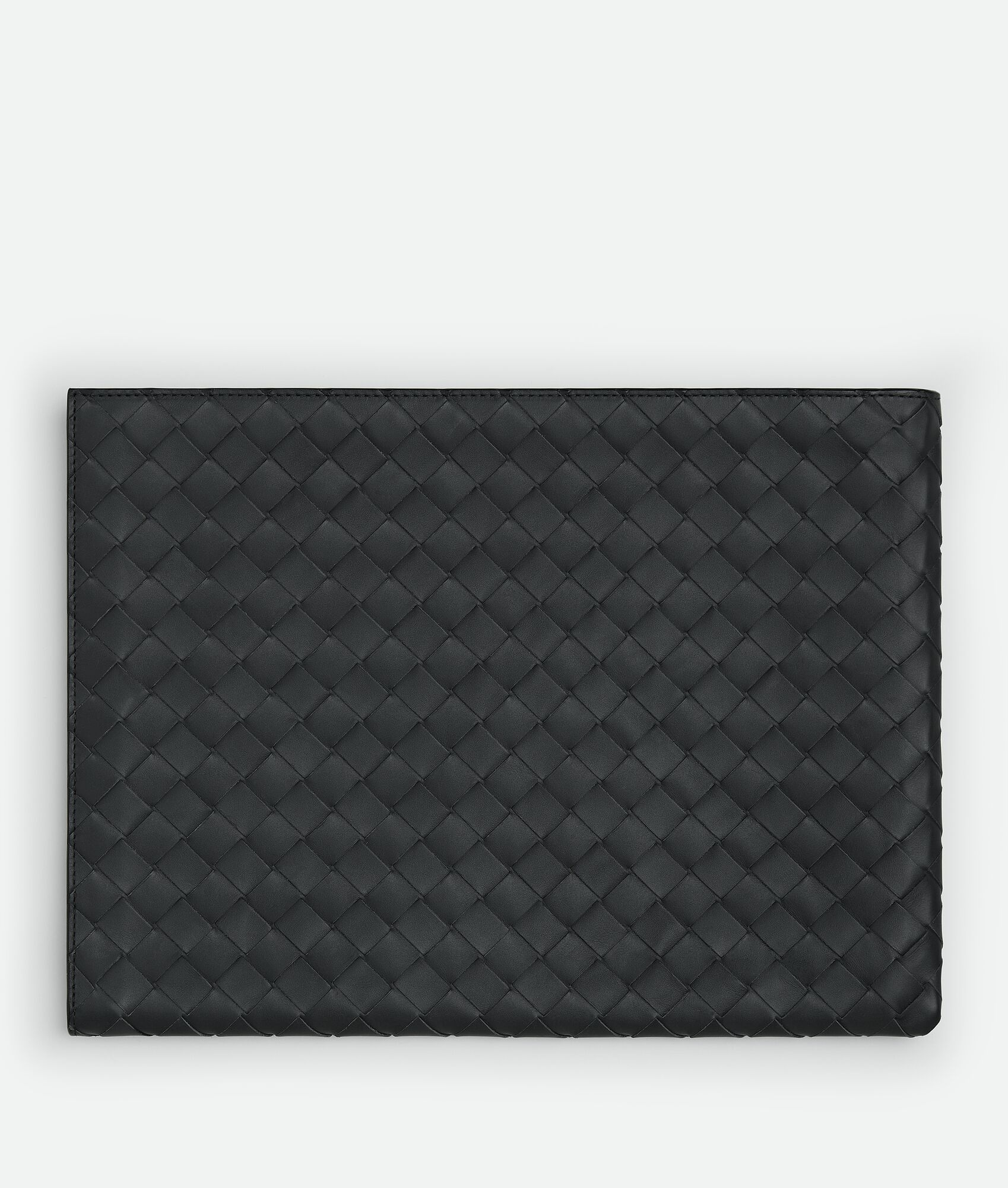 Intrecciato Half Zip Pouch - 3