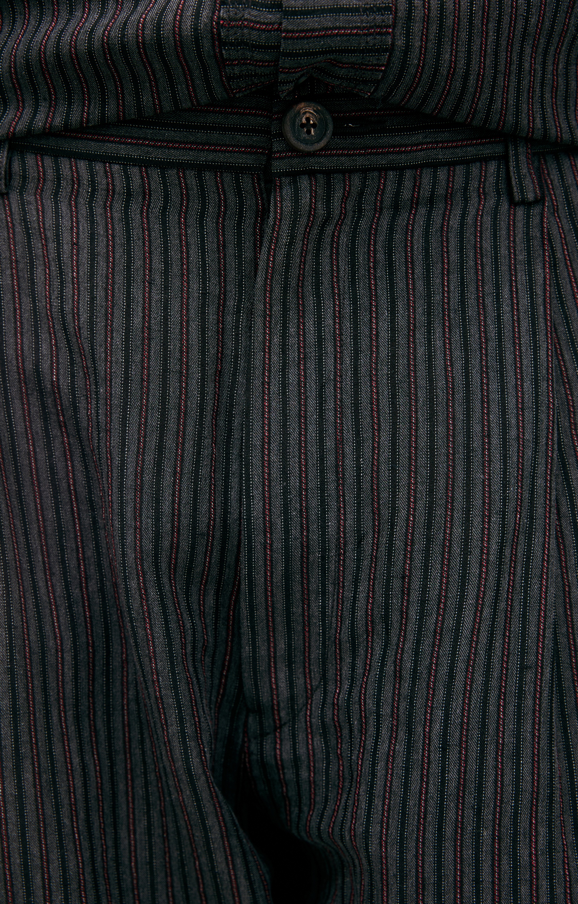 STRAIGHT TROUSERS WITH STRIPES - 5
