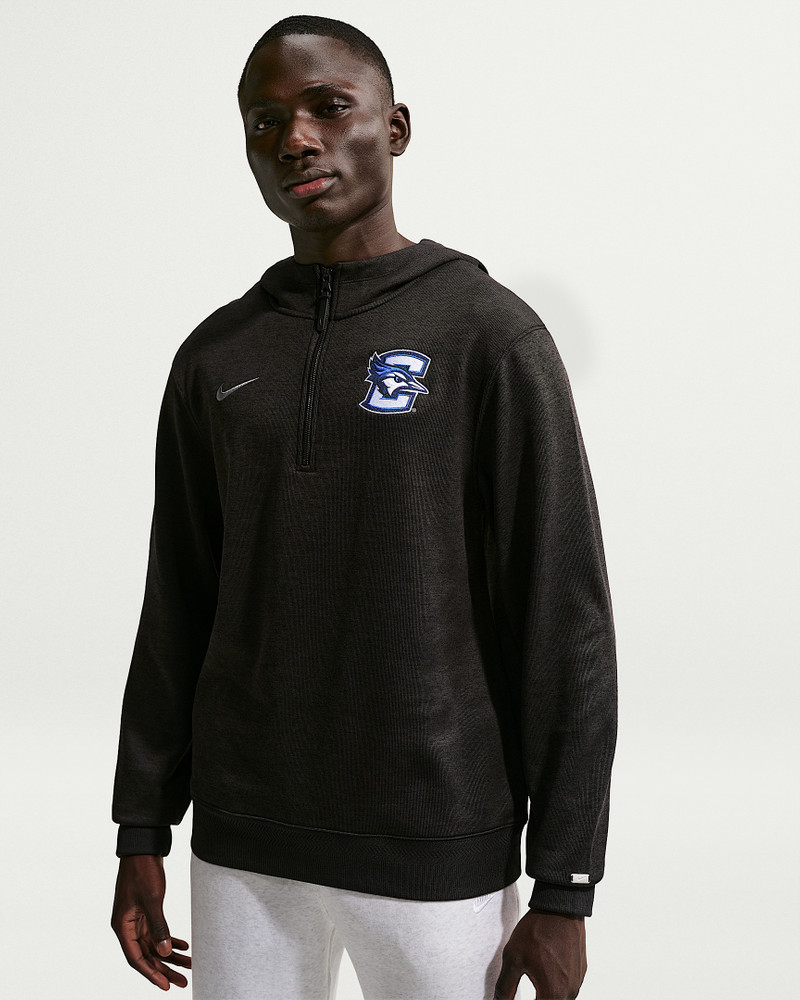 Creighton Bluejays Nike NCAA Men's Basketball Coaches' Pullover Hoodie 1