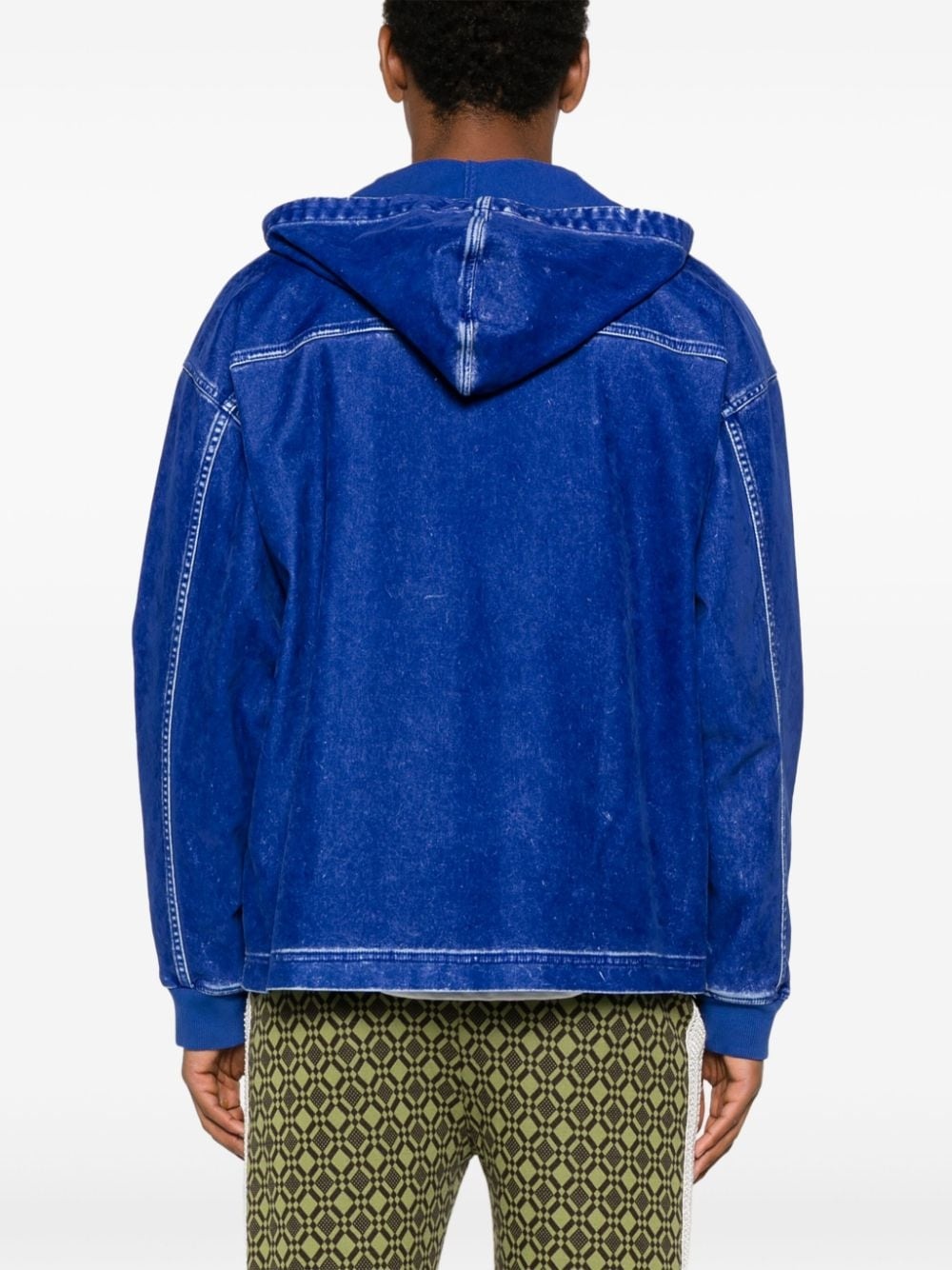 Cross velour jacket - 4