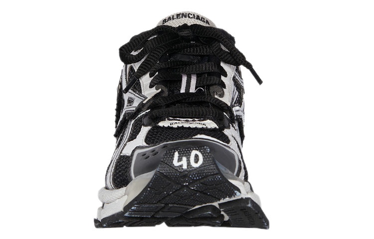 (WMNS) Balenciaga Runner 'White Black White' 677402W3RB29010 - 3