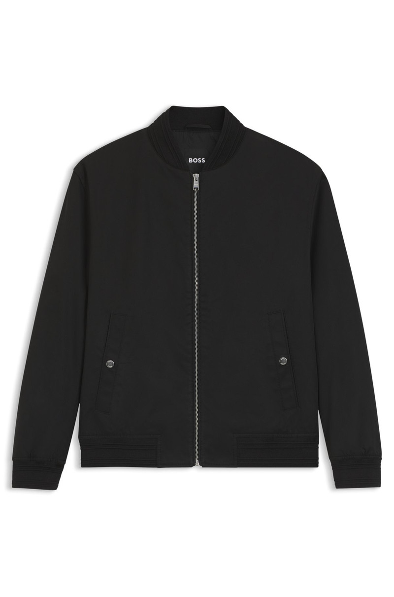 WATER-REPELLENT JACKET WITH DOUBLE B MONOGRAM PATCH 1