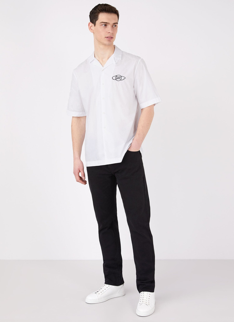 Sunspel David Shrigley Camp Collar Shirt outlook