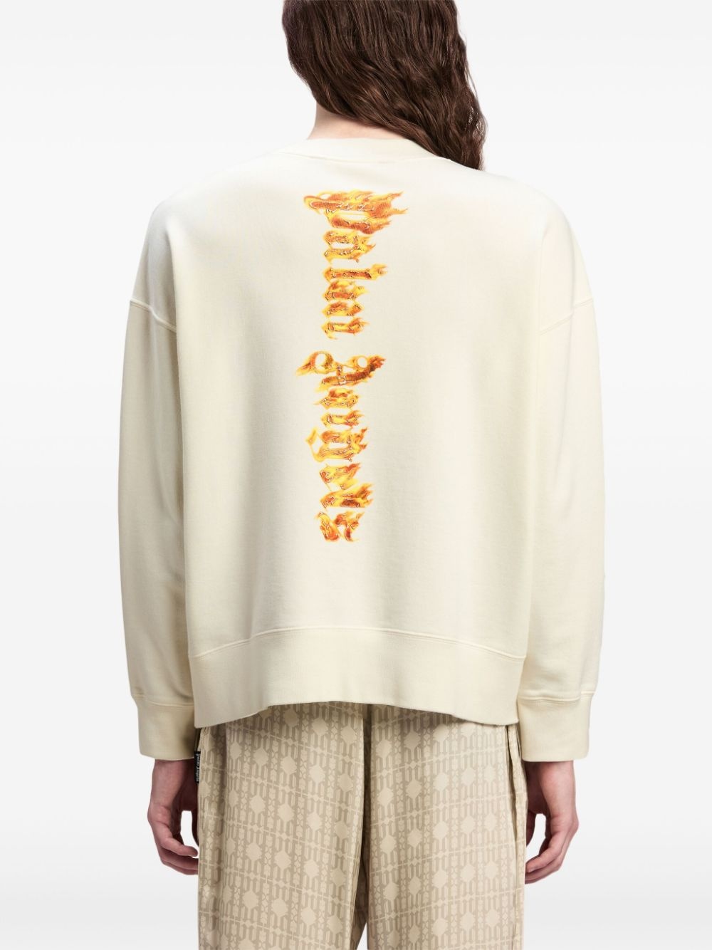 Burning Palm cotton sweatshirt - 5