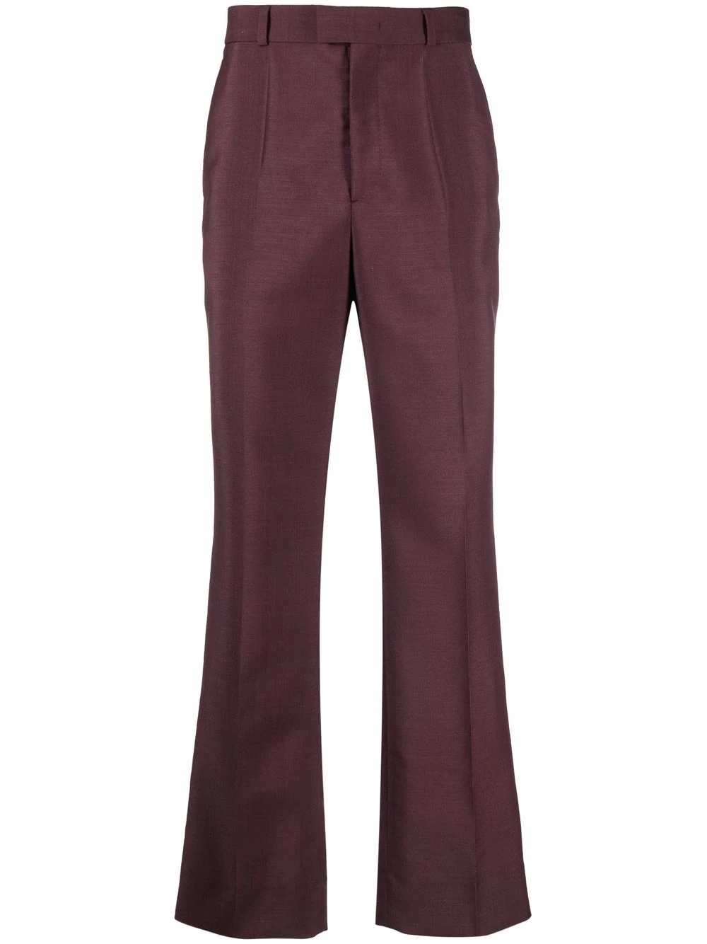 straight-leg tailored trousers - 1