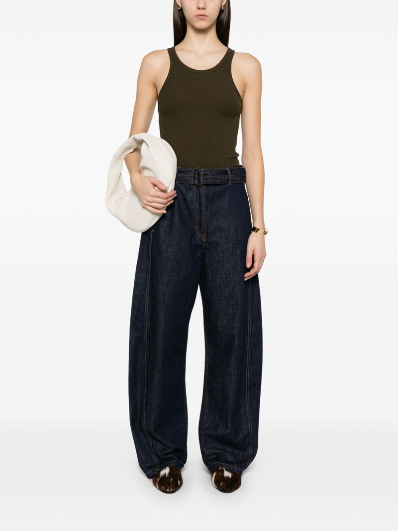 ÉTERNE fine-ribbed tank top outlook