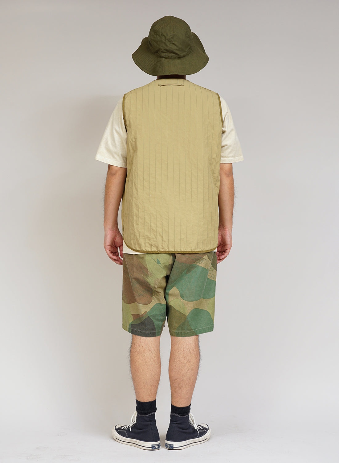 Army Vest Reversible Fade Camo in Green - 13