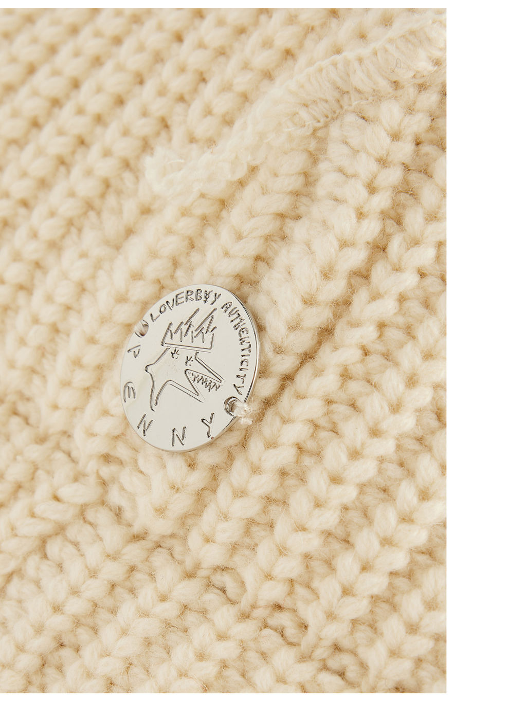 Rabbit Logo-Patch Knitted Beanie - 2