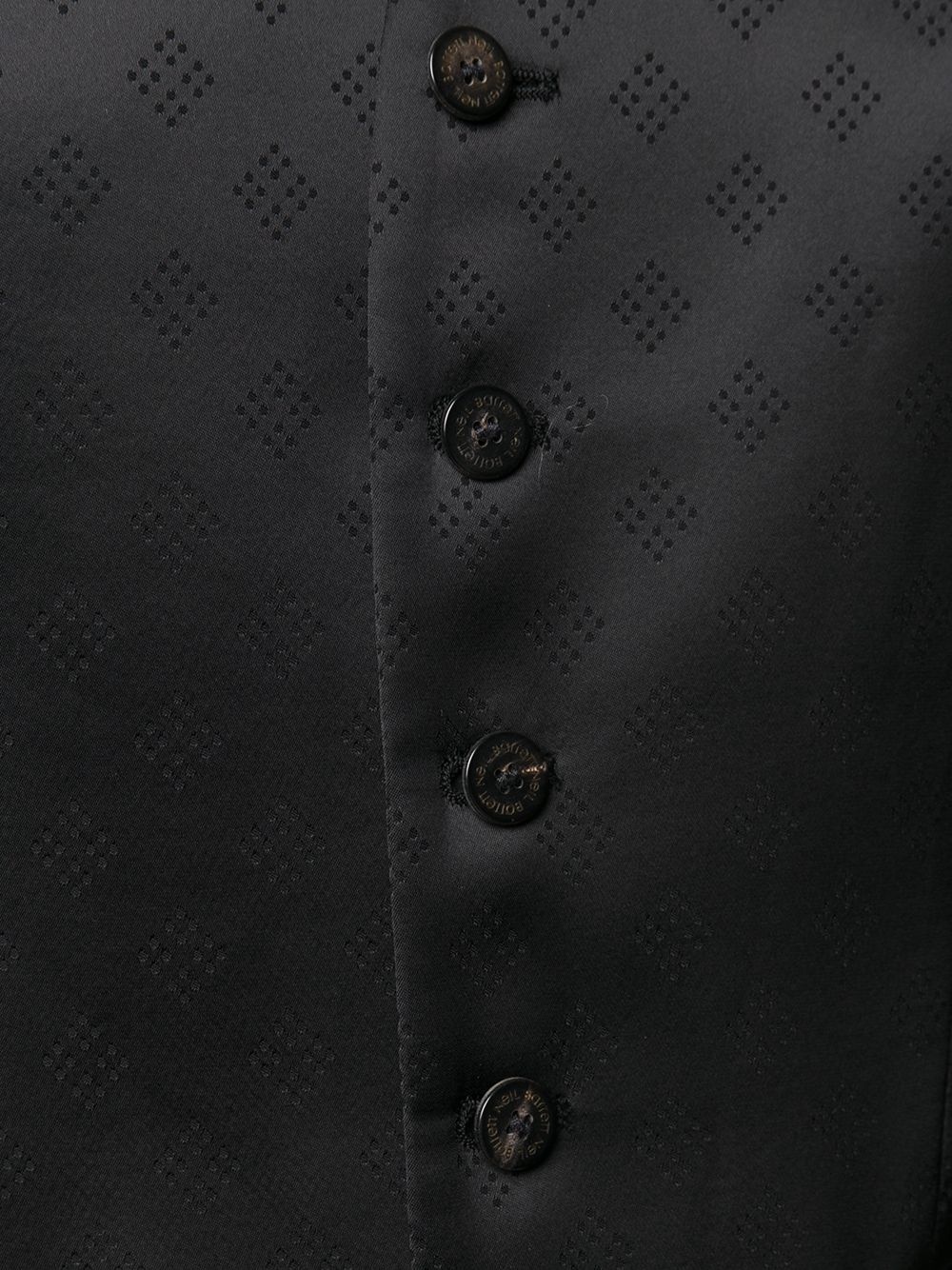 diamond patterned waistcoat - 5