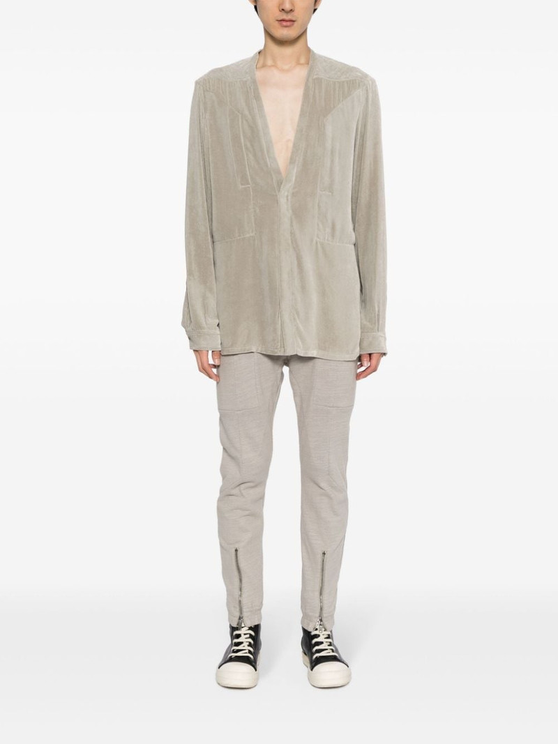 Rick Owens cotton track pants outlook