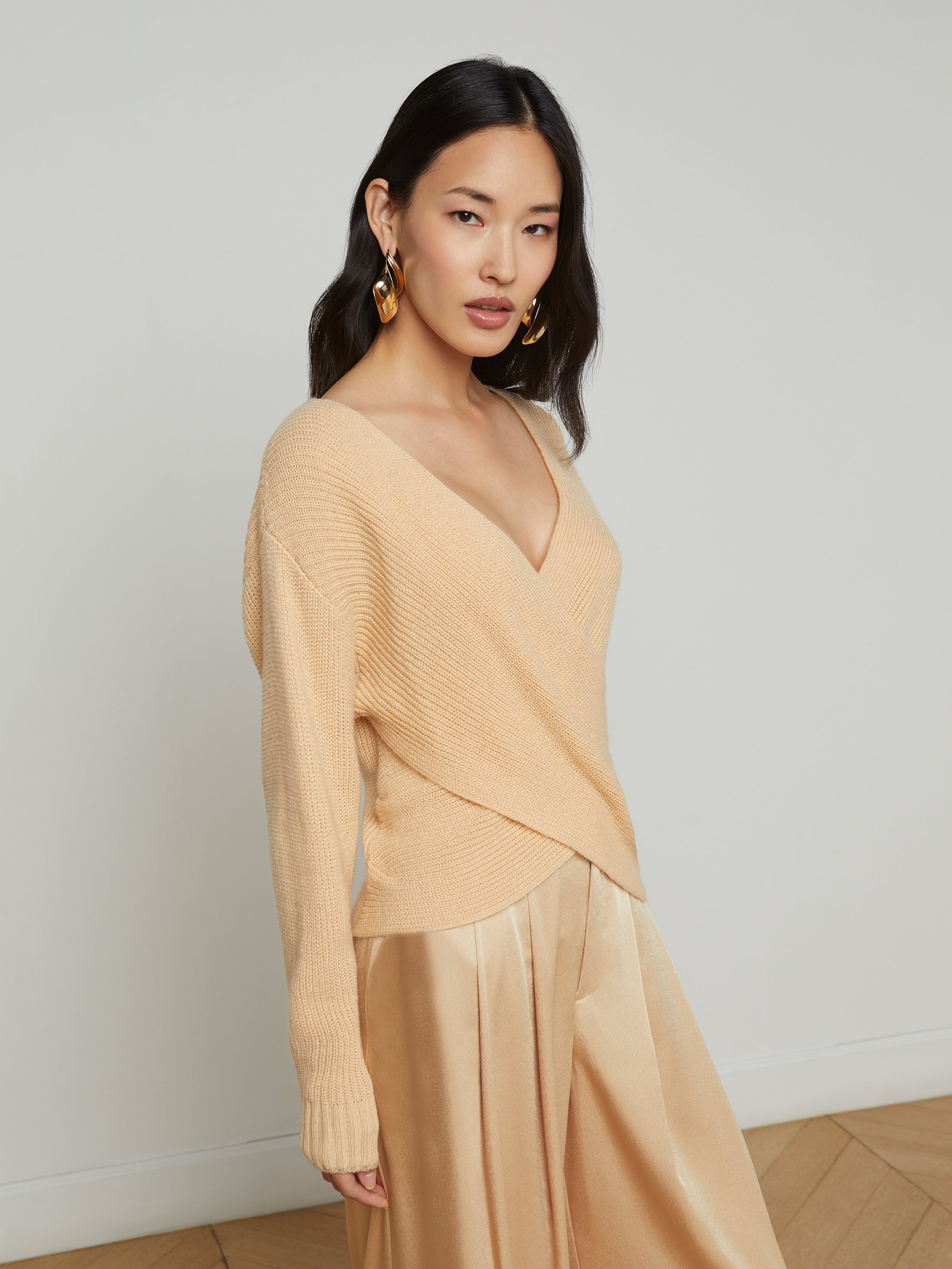 Antonella Crossover Sweater - 3