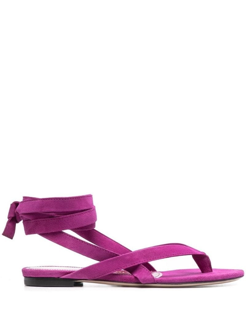 ankle-strap flat sandals - 1