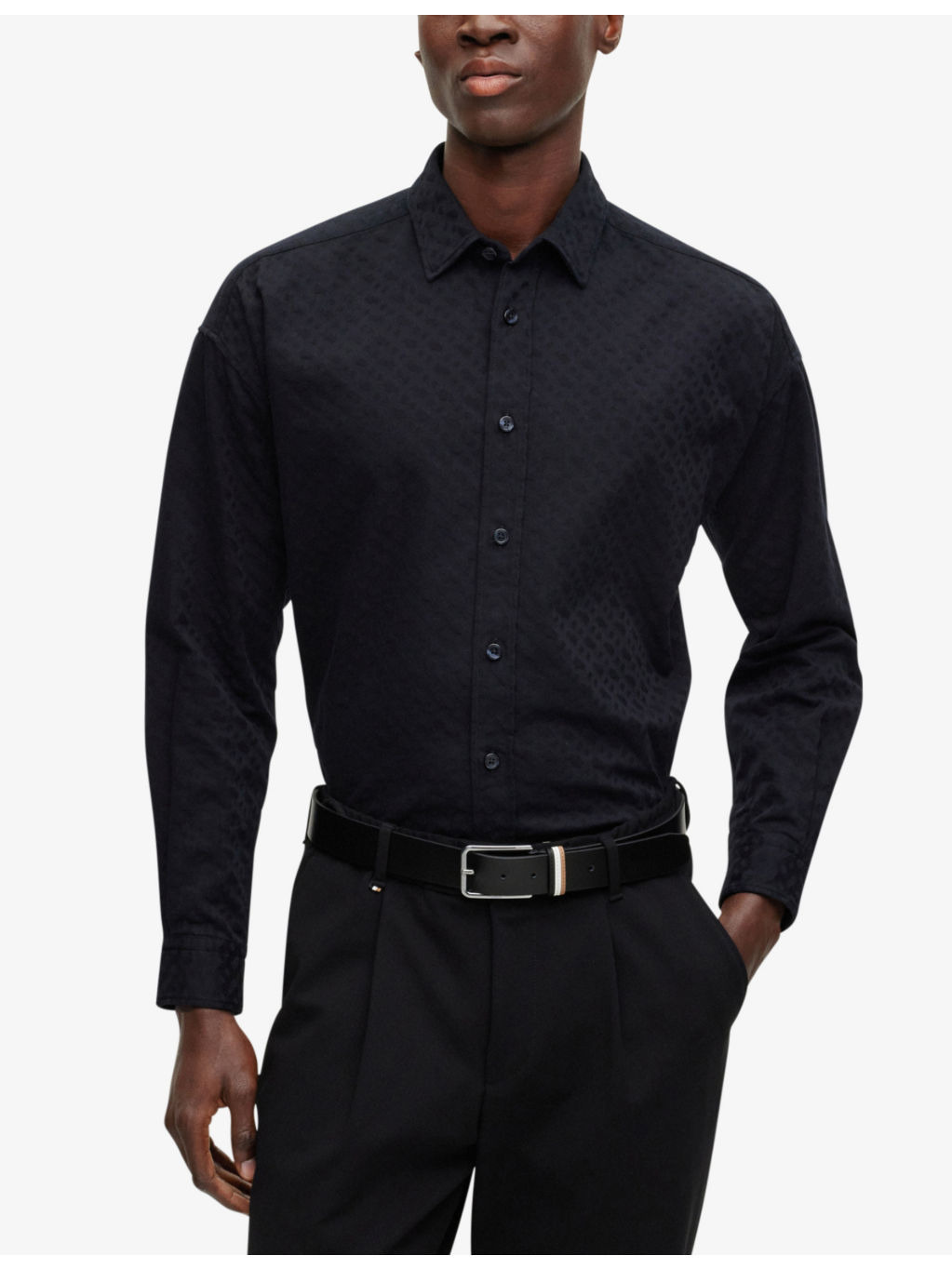 Business regular-fit cotton shirt - 3
