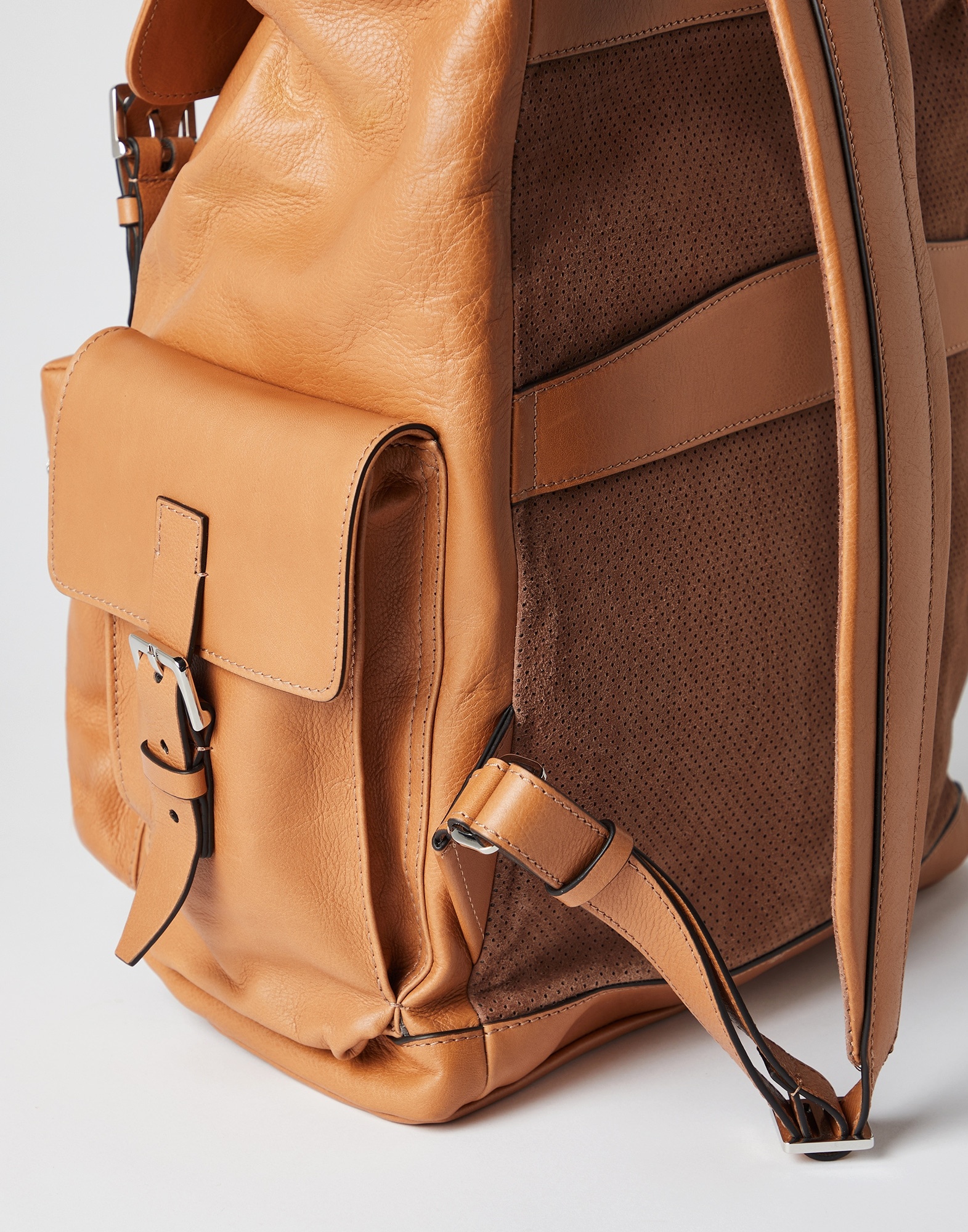 Cowhide city backpack - 3