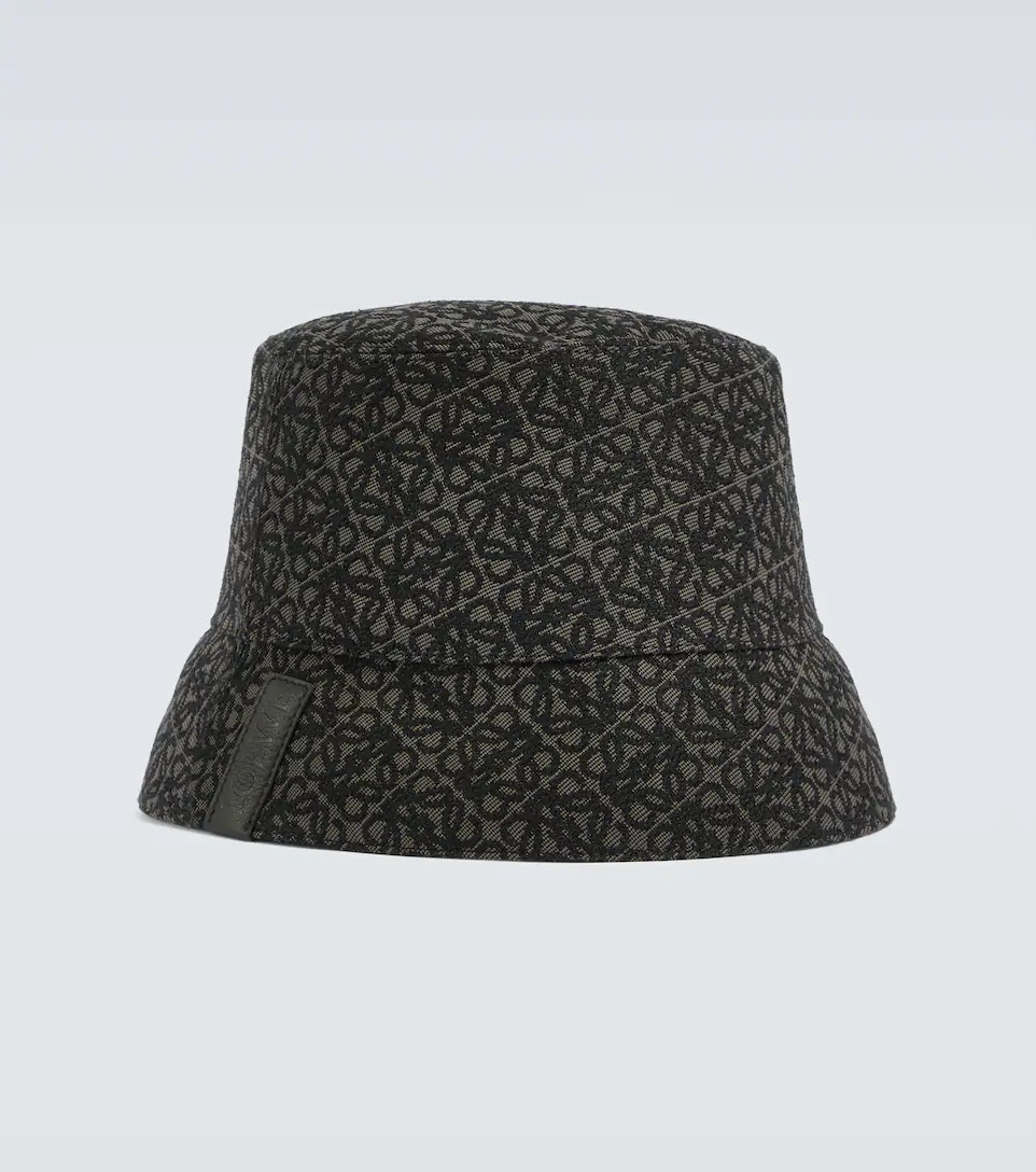 Reversible Anagram jacquard bucket hat - 4