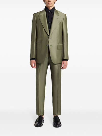 TOM FORD single-breasted straight-leg suit outlook