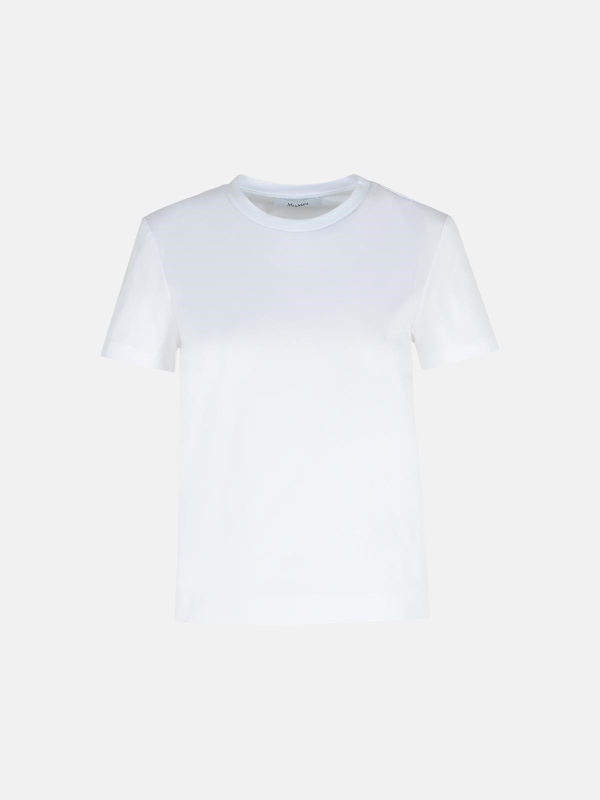 'NERNIA' WHITE COTTON T-SHIRT - 1