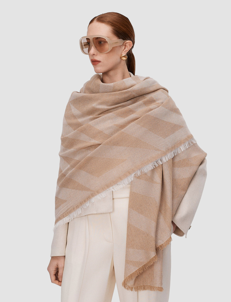 JOSEPH Azalea Wool Cashmere Scarf outlook