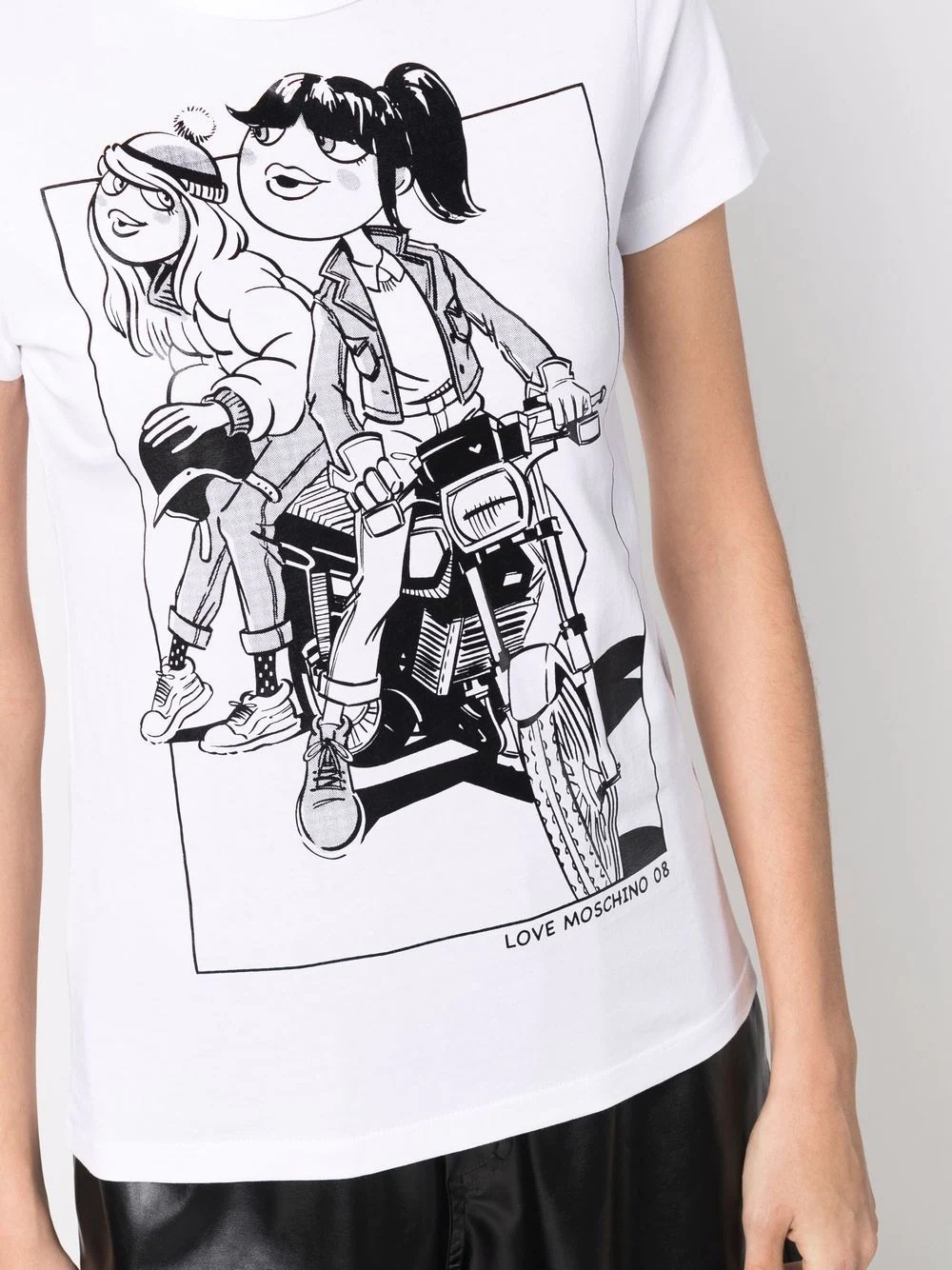 graphic-print cotton T-shirt - 5