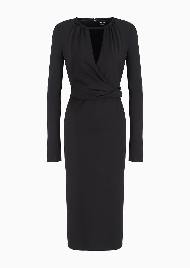 ASV viscose-blend midi dress - 1