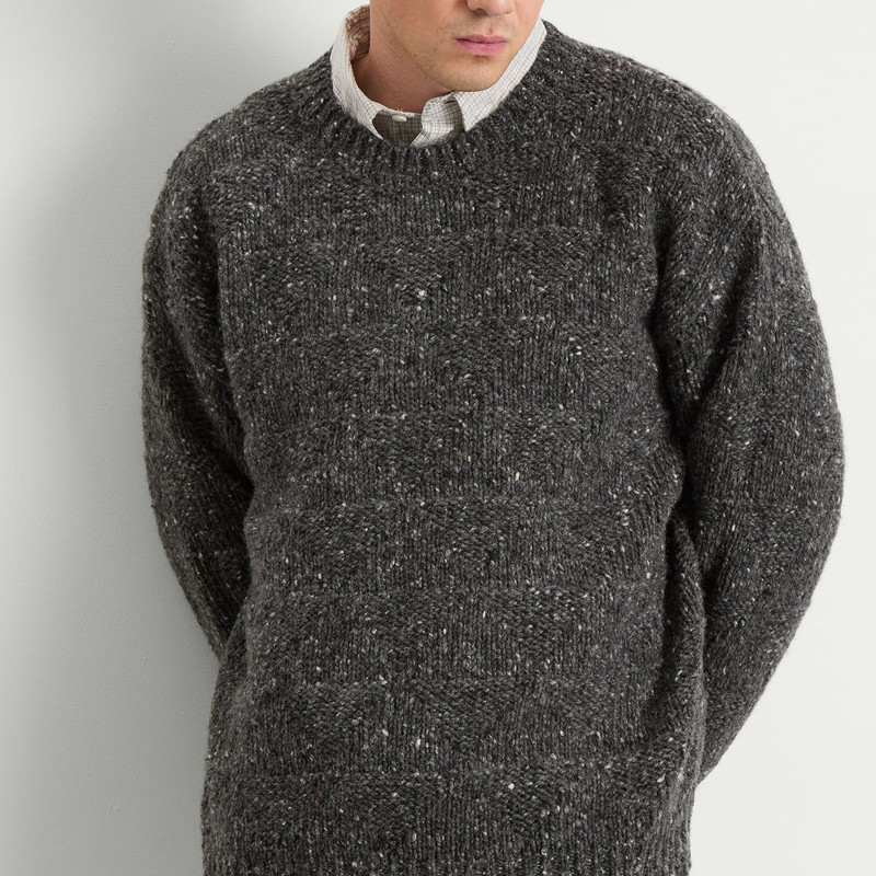 Norse Projects Jonas Donegal Diamond Sweater 5