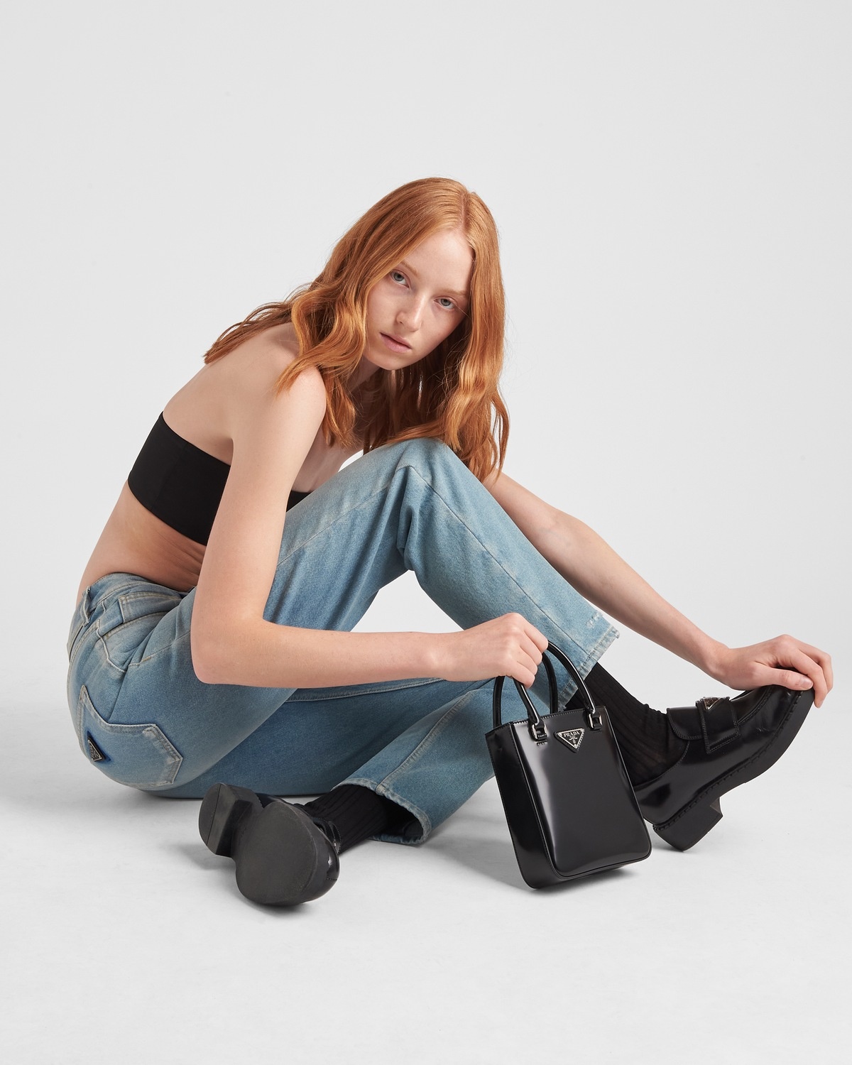 Five-pocket denim jeans - 4