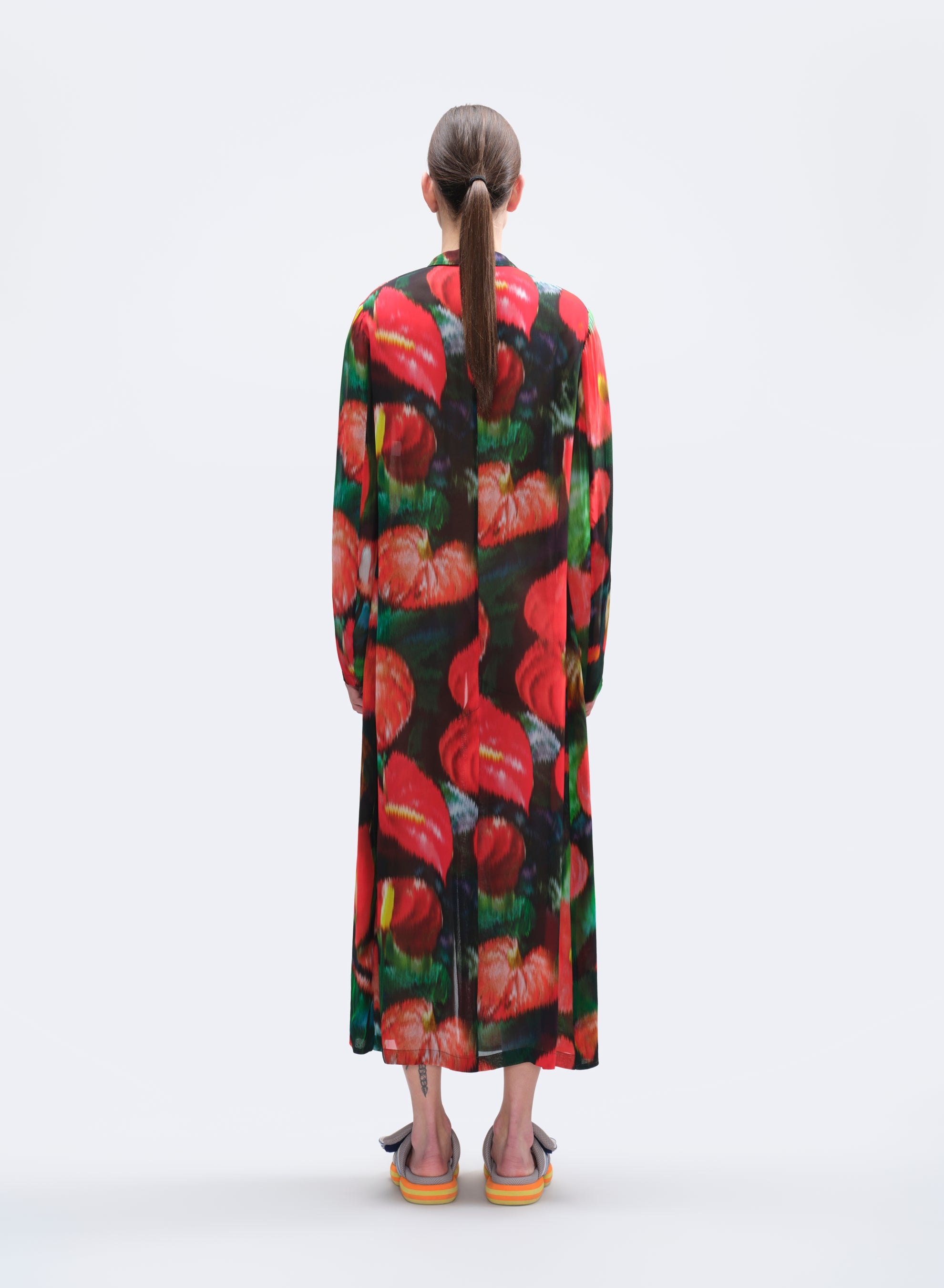 PRINTED LONG BLAZER - 2