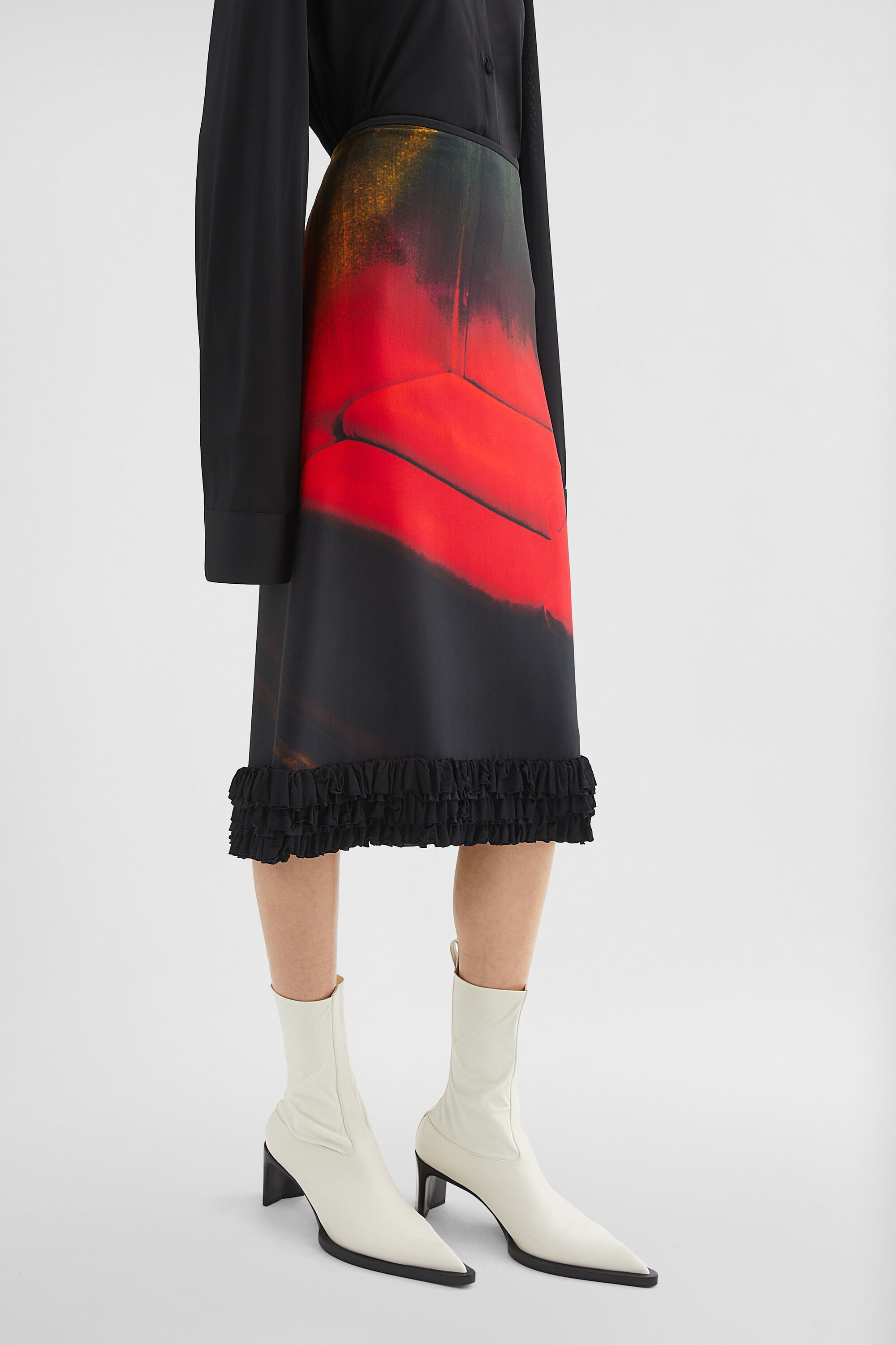Printed Skirt - 7