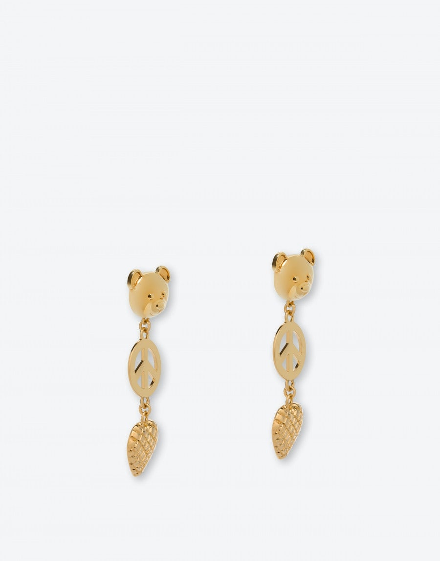 CLIP EARRINGS WITH CHARM - 2