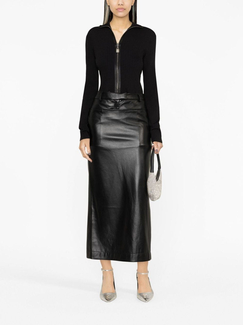 TOM FORD padlock-detail zipped cardigan outlook