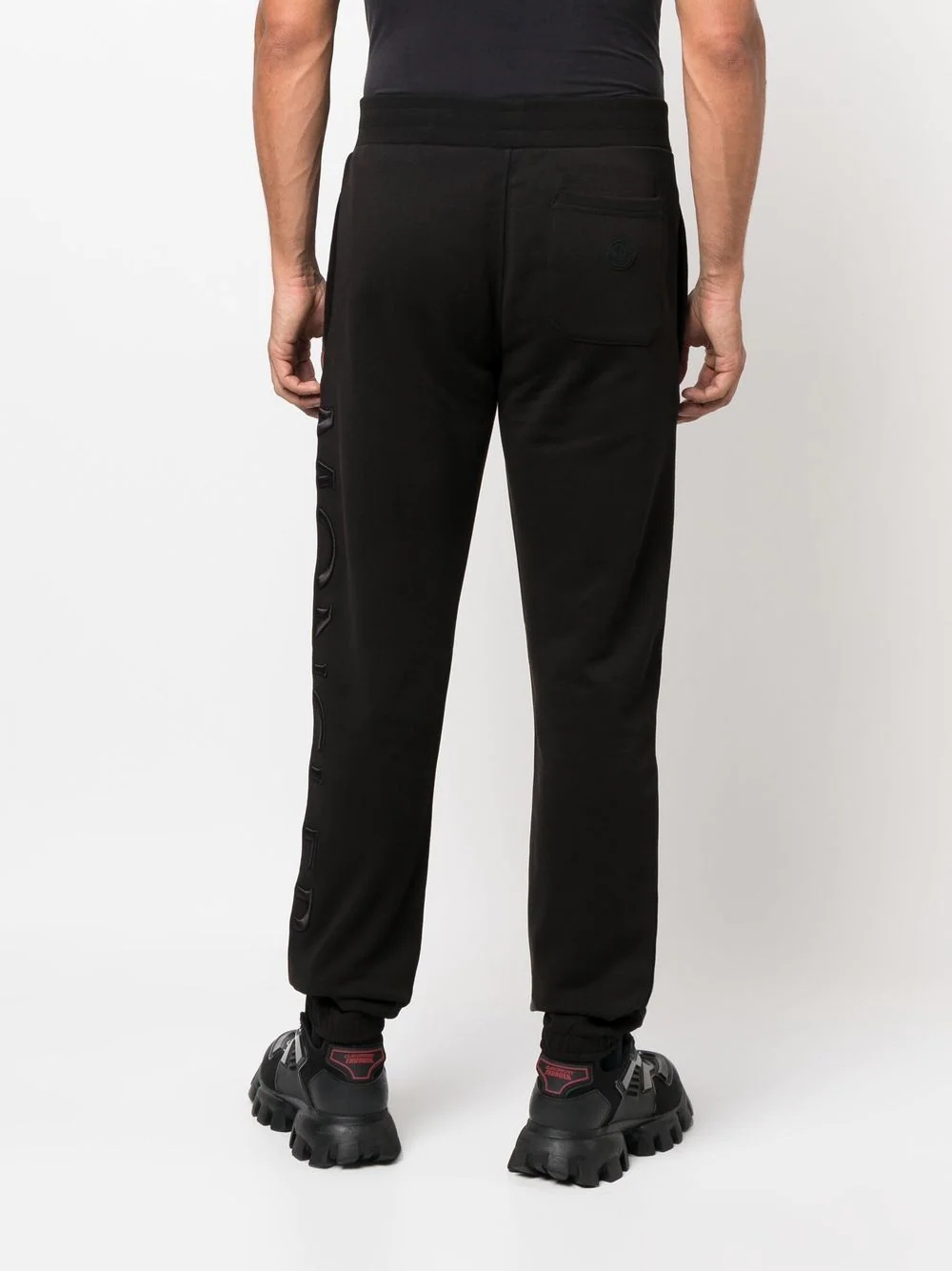 logo-embroidered track pants - 4