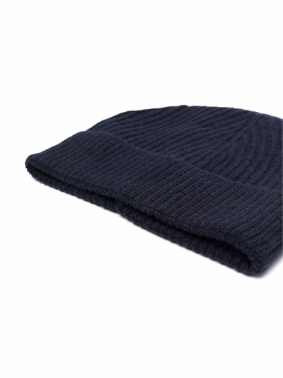 Maison Margiela ribbed-knit tonal beanie outlook