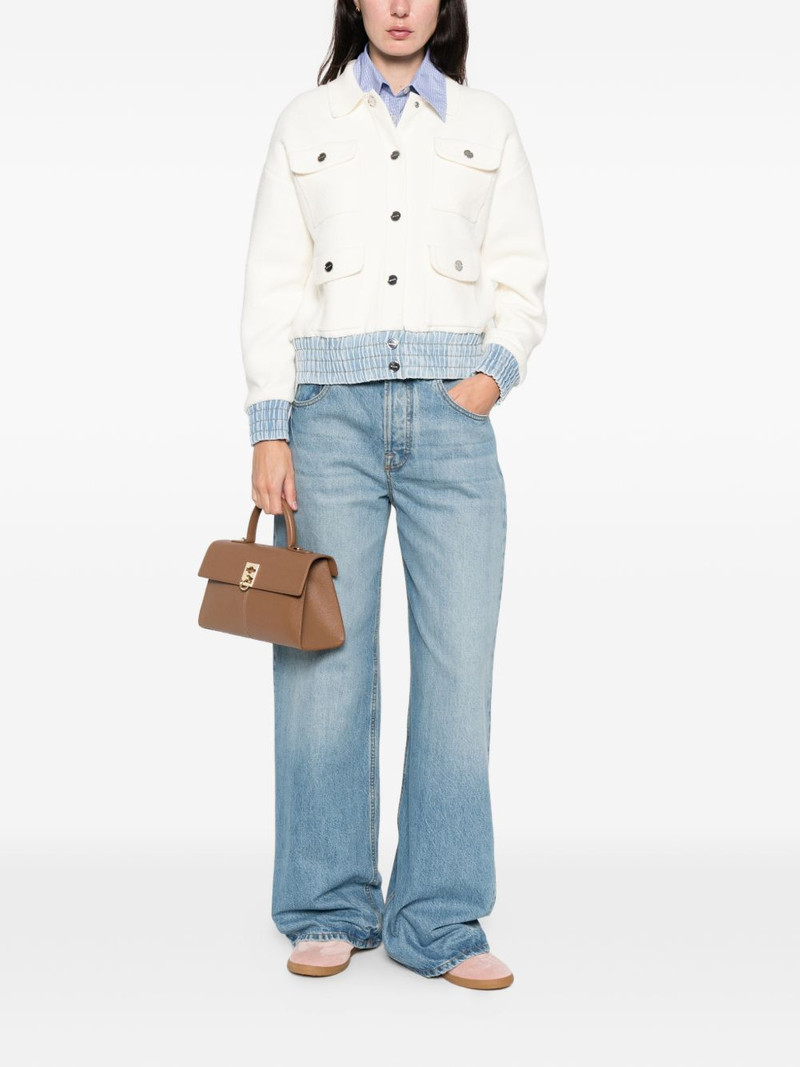 Sandro long-sleeve cardigan outlook