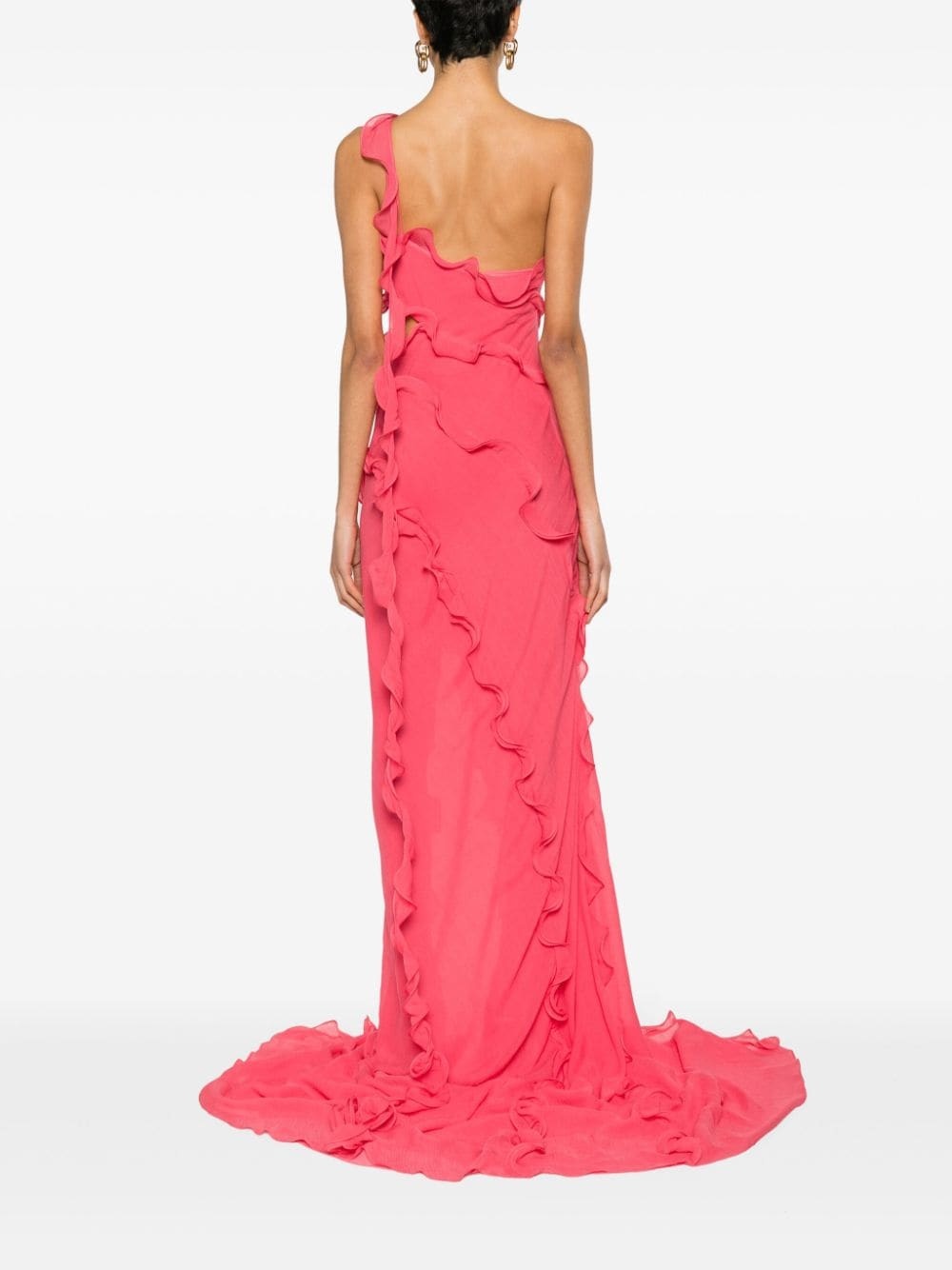 Micola ruffled maxi dress - 4