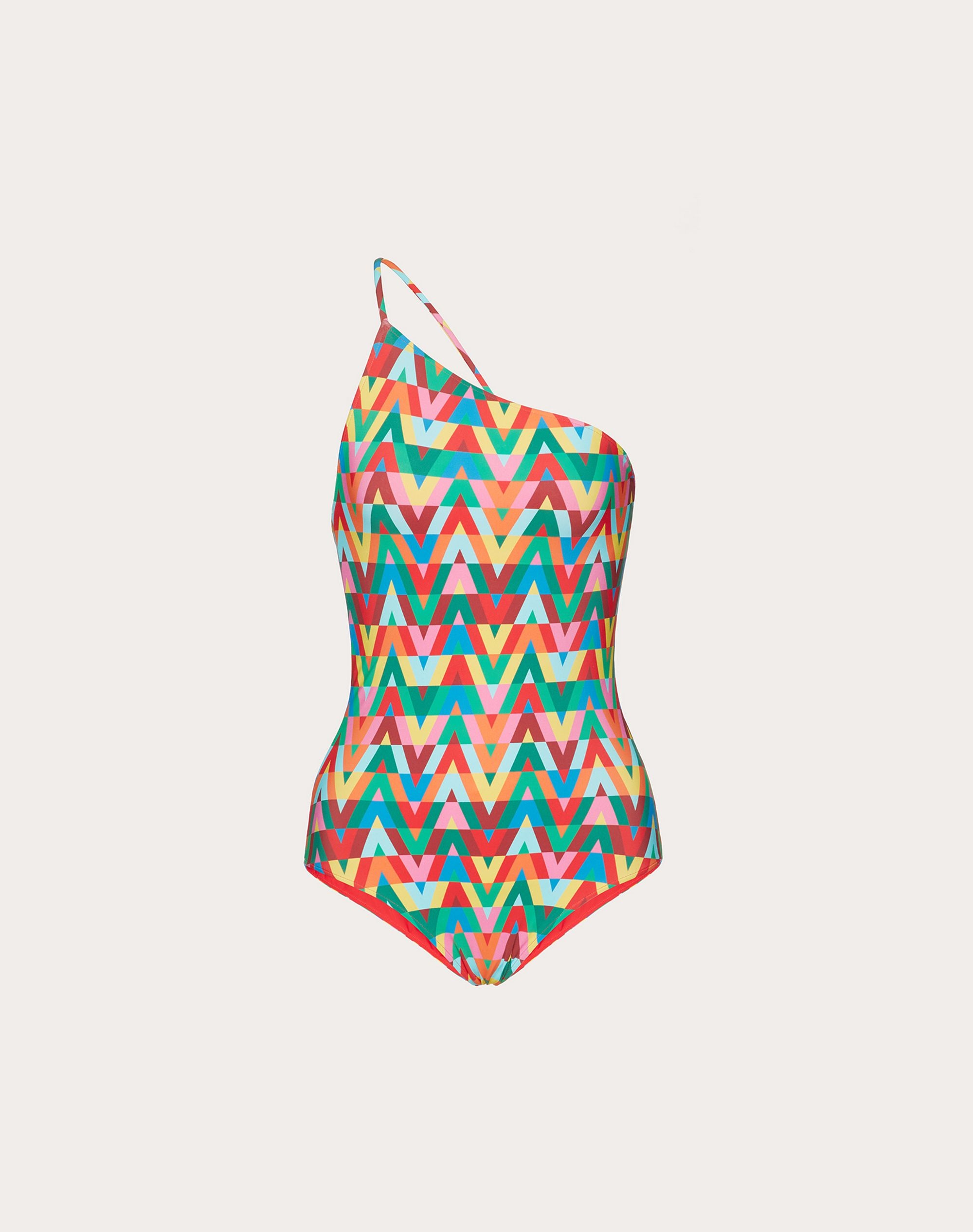 PRINTED LYCRA SWIMSUIT - 1