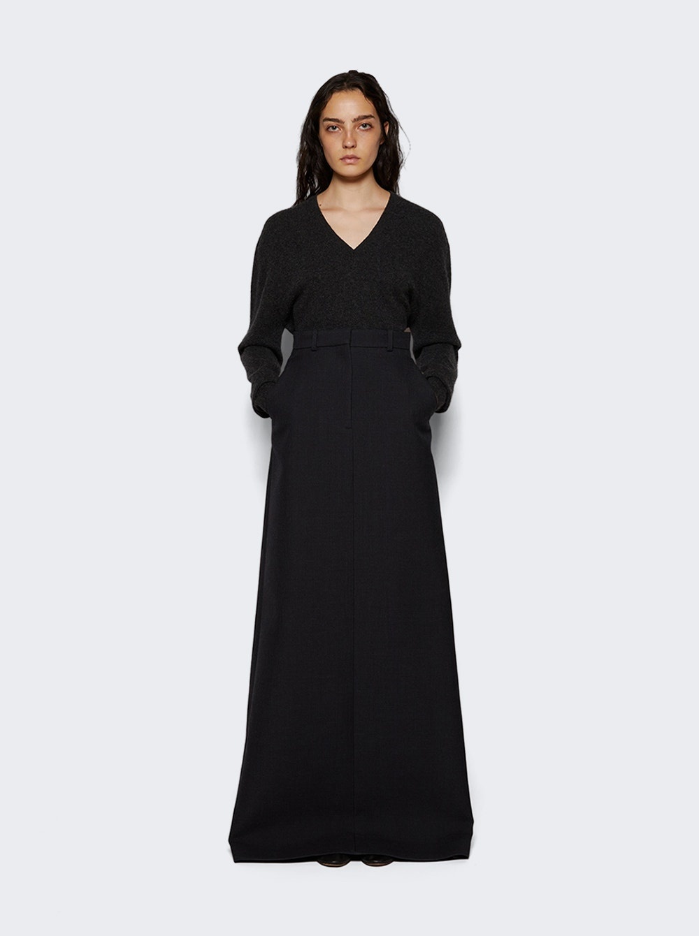 Isadora Cashmere Sweater Enzyme Black - 2