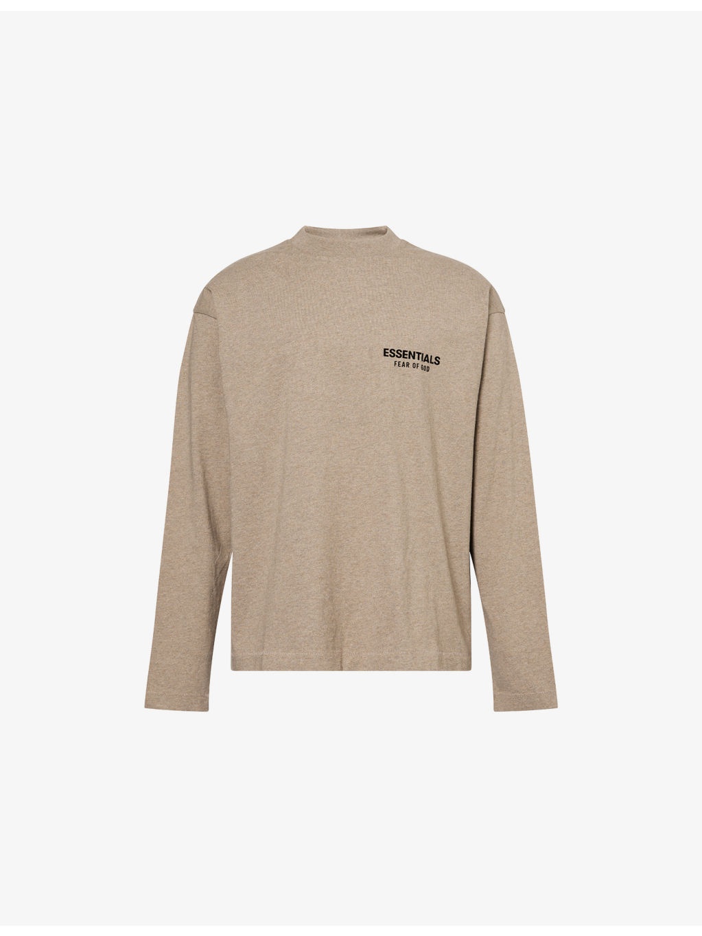 Logo-Embellished Long-Sleeve Cotton T-Shirt - 1
