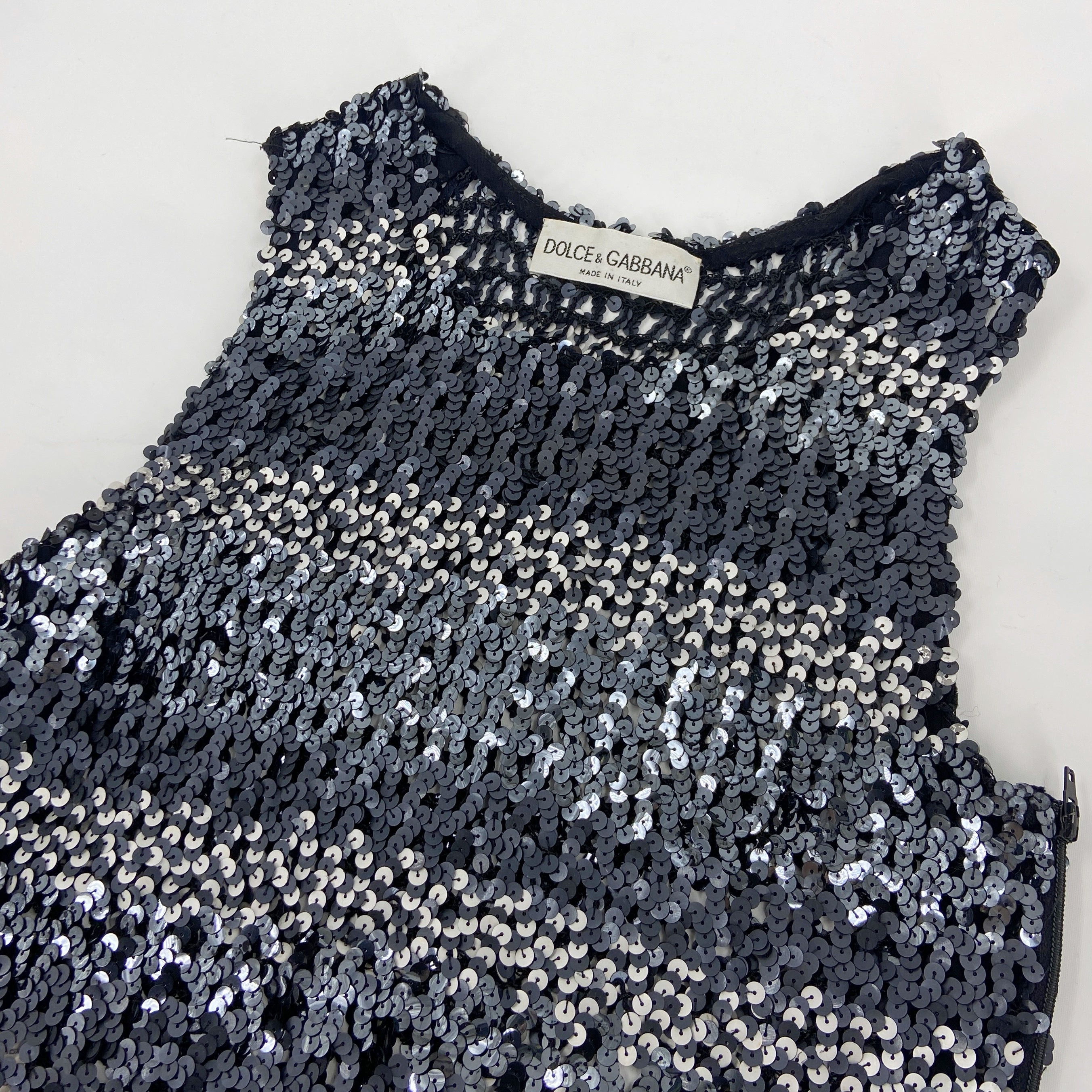 zOthers - Dolce & Gabbana 90s Sequins Mesh Top - 6