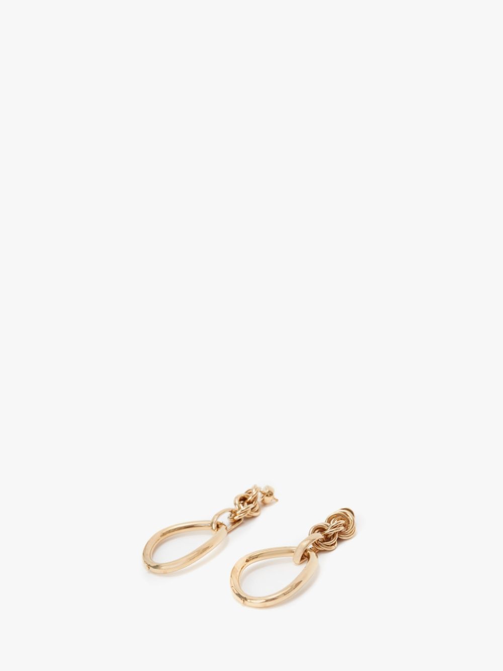 OVERSIZED LINK CHAIN EARRINGS - 3