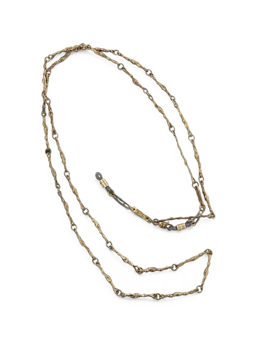 x Ziggy Chen hammered glasses chain - 1